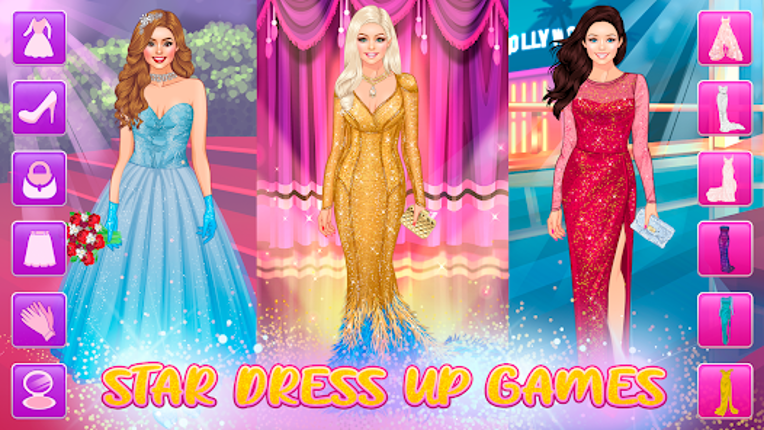 Red Carpet Dress Up Girls Game screenshot