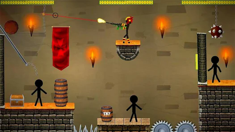 Stick Man: Shooting Game screenshot