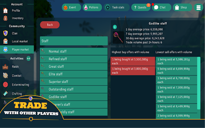 Idle Clans - MMORPG screenshot