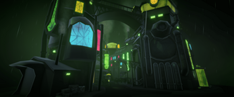 League of Legends Arcane Zaun City Diorama screenshot