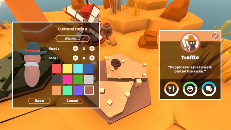 Hexaroma: Village Builder screenshot