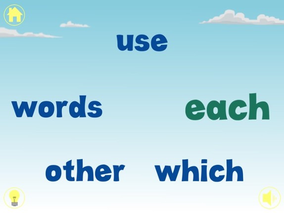 Intermediate Sight Words : High Frequency Word Practice to Increase English Reading Fluency Image