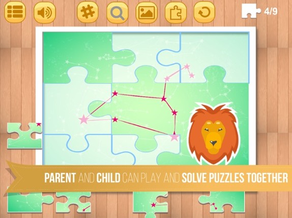 Kids Jigsaw Puzzle World : Astronomy &amp; Universe - Game for Kids for learning Image