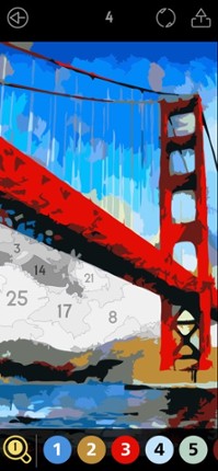 Oil Painting | Color by Number Image