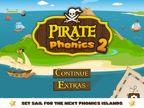 Pirate Phonics 2 : Kids learn to read! Image