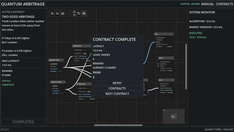 Quantum Arbitrage screenshot