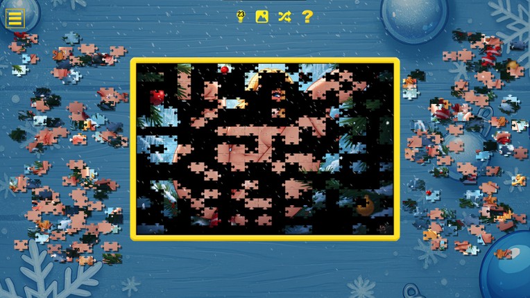 Santa’s Little Secrets – Naughty Jigsaw Image