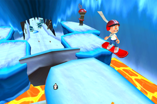 Skiing Fred screenshot