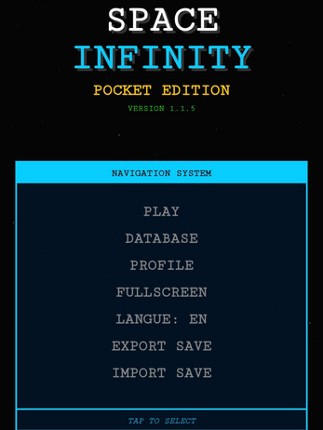 Space Infinity Pocket edition Image