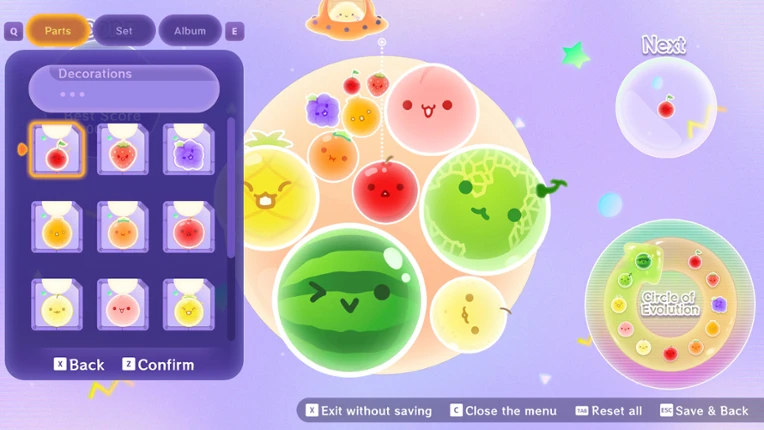 Suika Game Planet screenshot