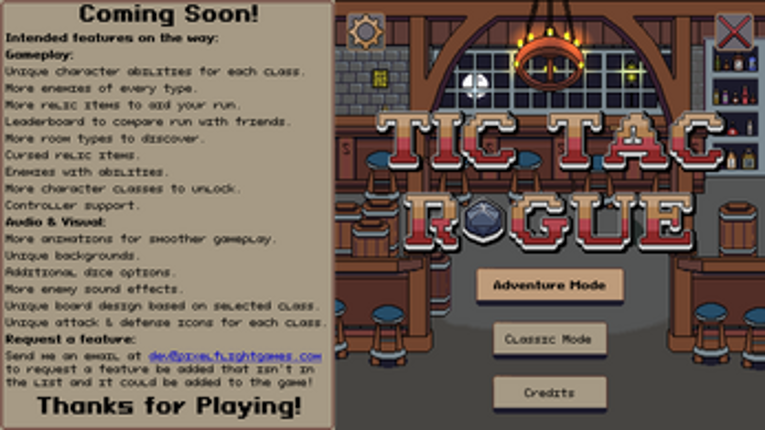 Tic Tac Rogue screenshot