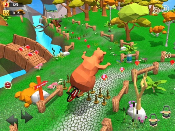 Unicycle Racing 3D Simulator screenshot