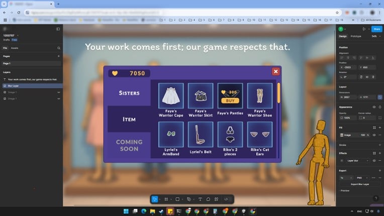 your sisters screenshot