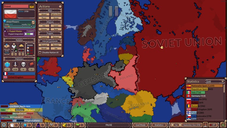 Ages of Conflict: World War Simulator screenshot