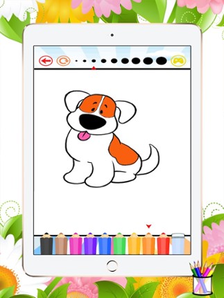 Cat&Dog Coloring Book-Learn Drawing and Painting For Kids Image