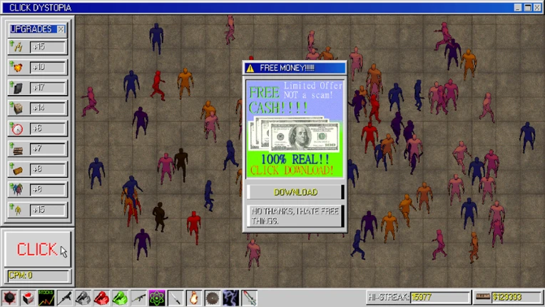 Click Dystopia screenshot