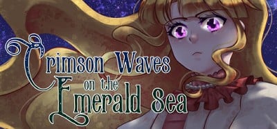 Crimson Waves on the Emerald Sea Image