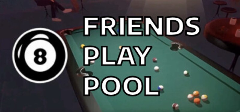 Friends Play Pool Image