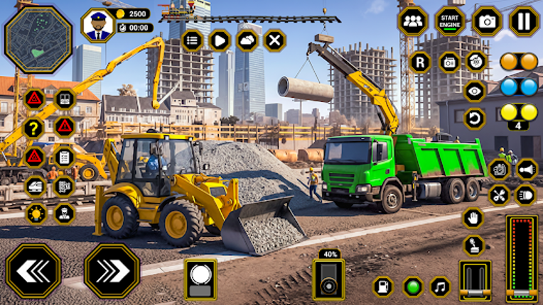 JCB Construction Games 3D Sim screenshot