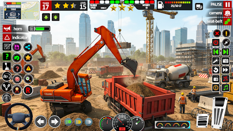 JCB Construction Games 3D Sim screenshot