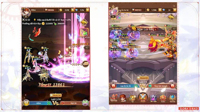 Elora'sRaid:Vận Mệnh Triệu Hồi screenshot