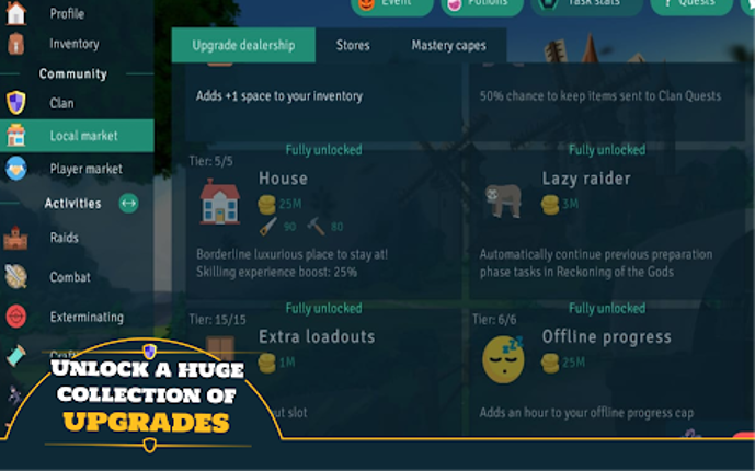 Idle Clans - MMORPG screenshot