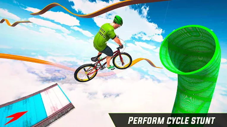 BMX Cycle Stunt Game 3D Image
