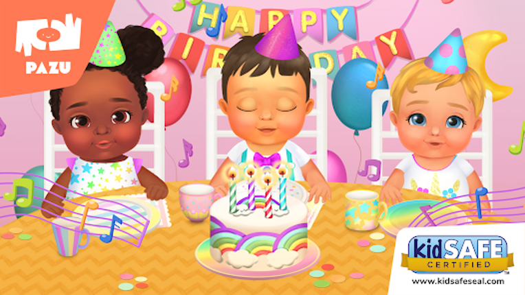 Baby Birthday Maker Game screenshot