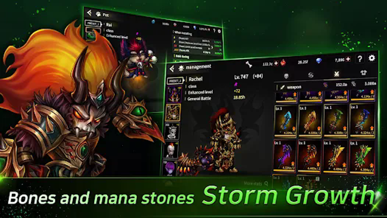 Skull Arena: Idle RPG screenshot