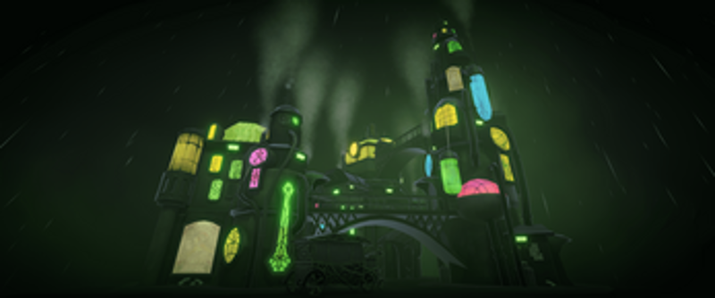 League of Legends Arcane Zaun City Diorama screenshot