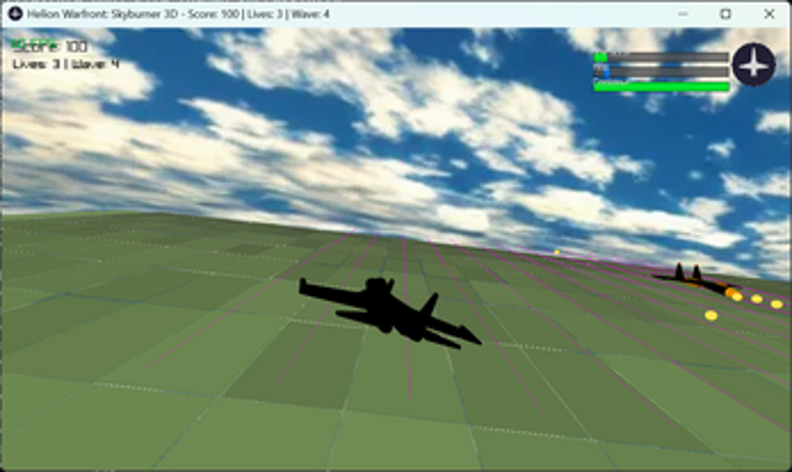 Helion Warfront: Skyburner 3D screenshot