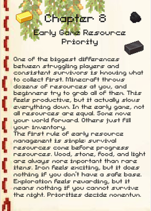 Minecraft Survival: From First Night to Full Control Vol.1 Image