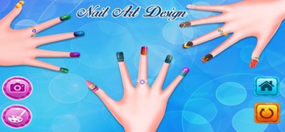 Nail Salon Girl Fashion Game Image