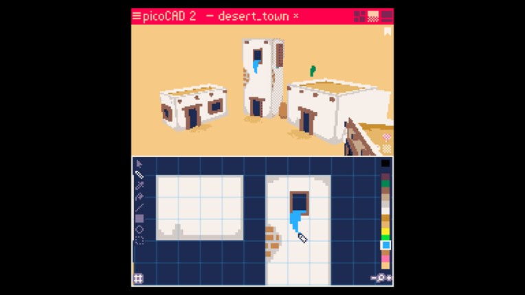 picoCAD 2 screenshot