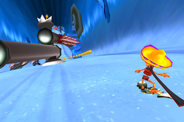 Skiing Fred screenshot
