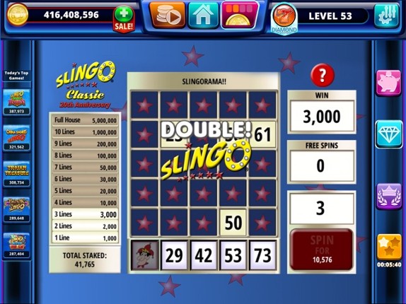 Slingo Arcade - Slots &amp; Bingo screenshot