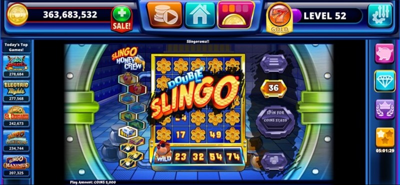 Slingo Arcade - Slots &amp; Bingo screenshot