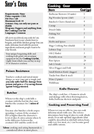 The Ship's Cook screenshot