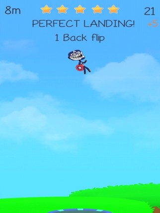 Trampoline Backflip - Diving Madness Man Games screenshot