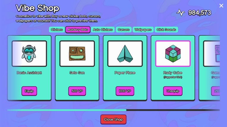 Vibe Clicker screenshot