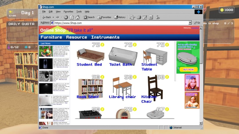 VOSPETKA Simulator screenshot