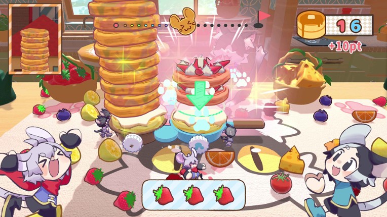 ちゅーちゅーパンケーキ screenshot