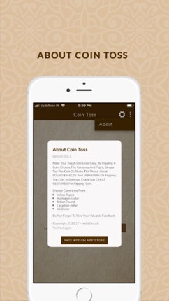 Coin Toss - Simple Coin Flip screenshot