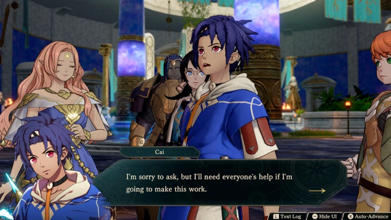 Fire Emblem: Fortune's Weave screenshot