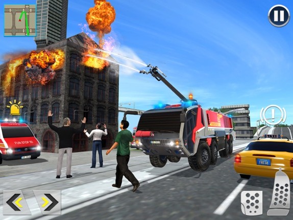 Firefighter Vehicles Rescue 3D screenshot