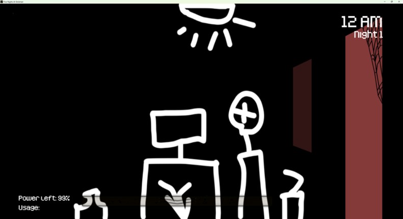 Five Nights At Stickman screenshot