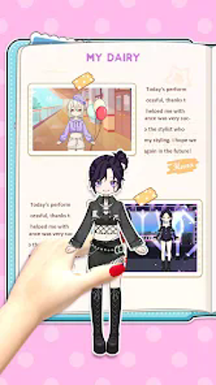 Anime Paper Doll DIY: Dress Up screenshot