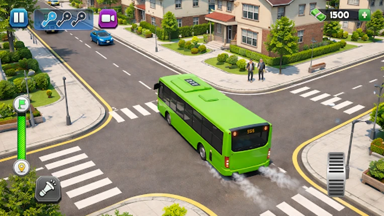 Bus Driving Simulator Game 3d screenshot