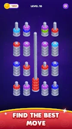 Nuts Match: Sort puzzle Image