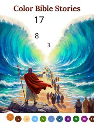 Bible Coloring Paint By Number screenshot
